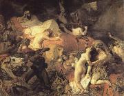 Eugene Delacroix De kill of Sardanapalus, Eugene Delacroix